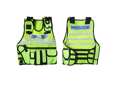 KSM-2F 熒光黃反光戰術背心